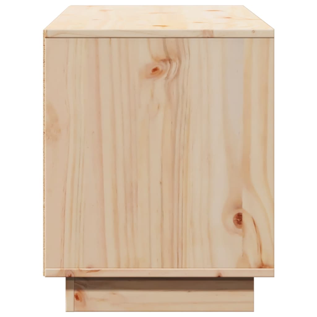TV-Møbel Tre TV-benk heltre furu110,5x35x44 cm