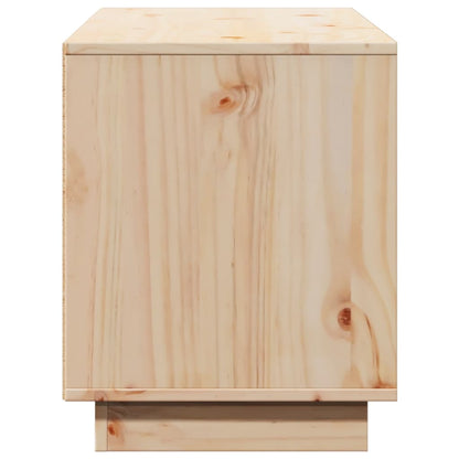 TV-Møbel Tre TV-benk heltre furu110,5x35x44 cm
