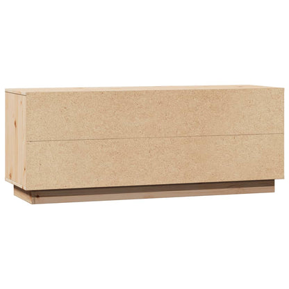 TV-Møbel Tre TV-benk heltre furu110,5x35x44 cm