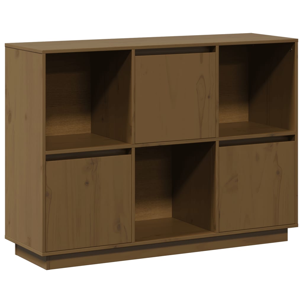 Skjenk Honningbrun 110,5x35x80 cm heltre furu