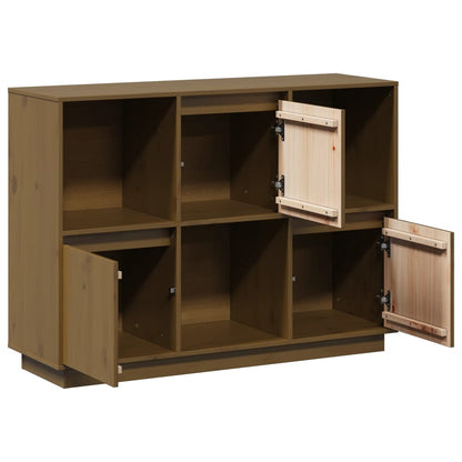 Skjenk Honningbrun 110,5x35x80 cm heltre furu