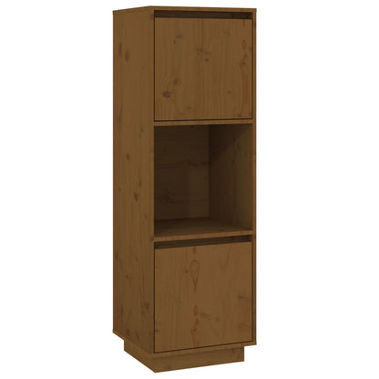 Skap Tre Honningbrun 38x35x117 cm heltre furu