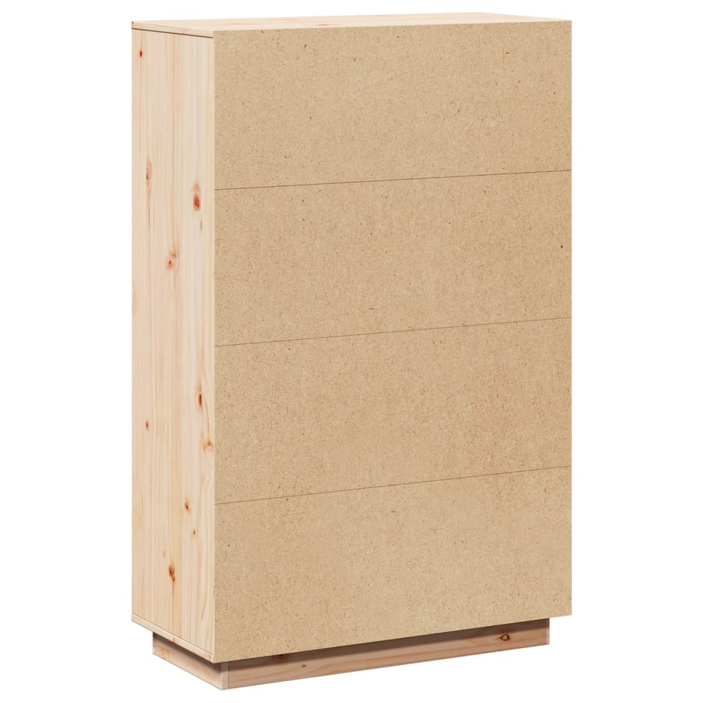 Skap heltre furu 74x35x117 cm