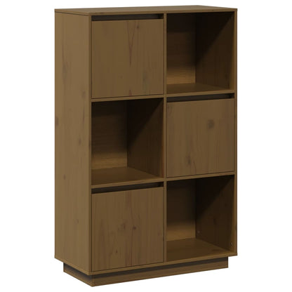 Skap Tre Honningbrun 74x35x117 cm heltre furu