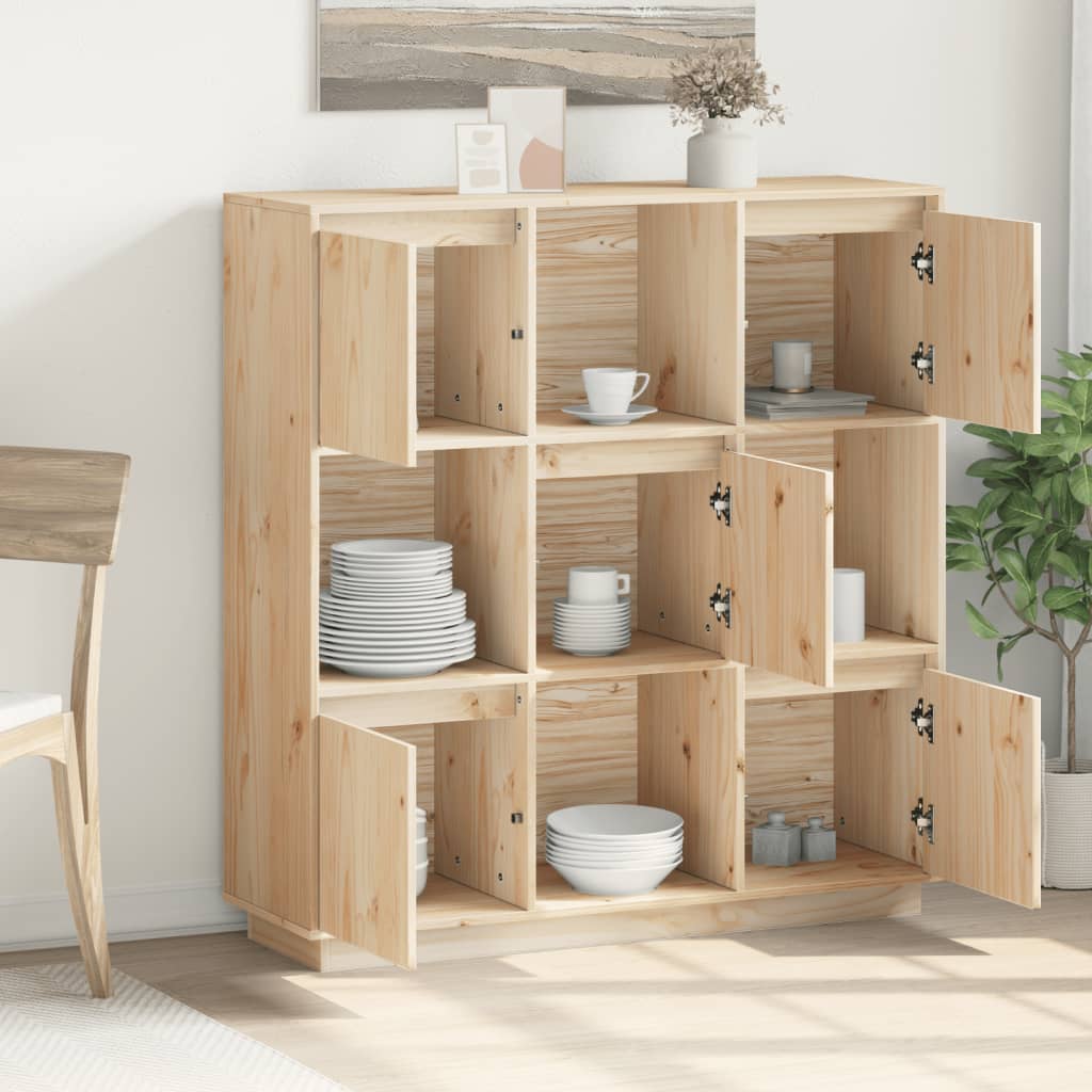 Skap heltre furu 110,5x35x117 cm