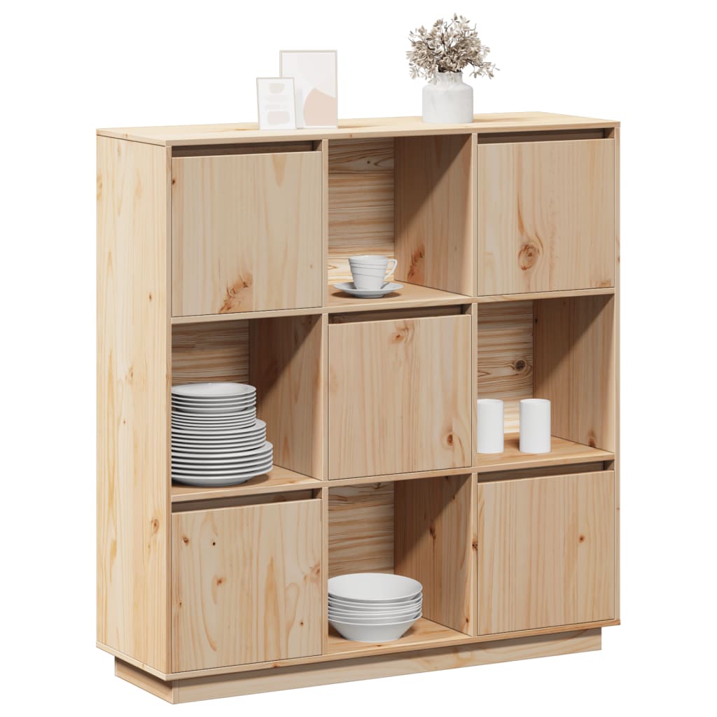 Skap heltre furu 110,5x35x117 cm