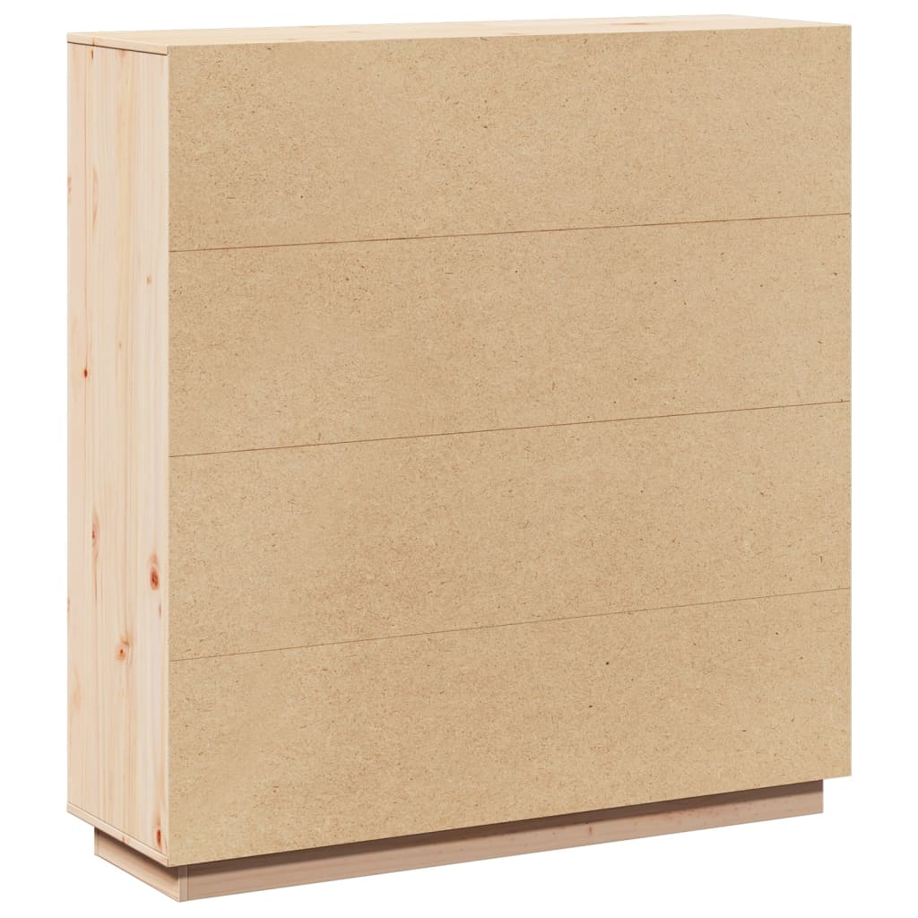 Skap heltre furu 110,5x35x117 cm