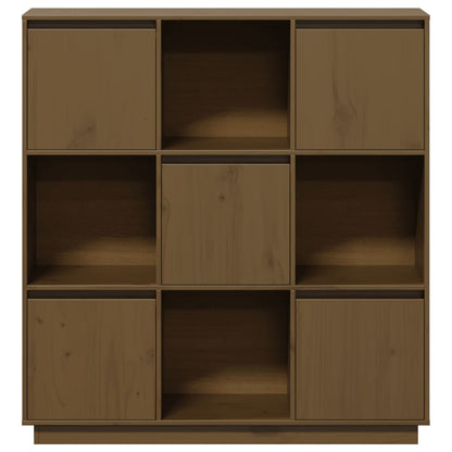 Skap Tre Honningbrun 110,5x35x117 cm heltre furu