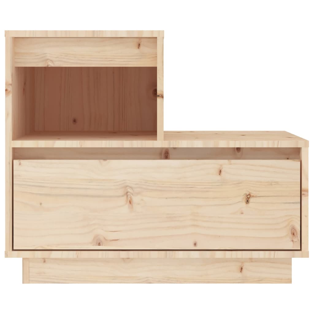 Nattbord Sengbord Tre heltre furu 60x34x51 cm