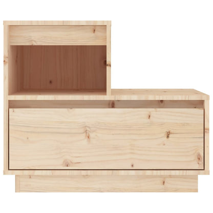 Nattbord Sengbord Tre heltre furu 60x34x51 cm