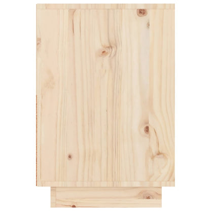Nattbord Sengbord Tre heltre furu 60x34x51 cm