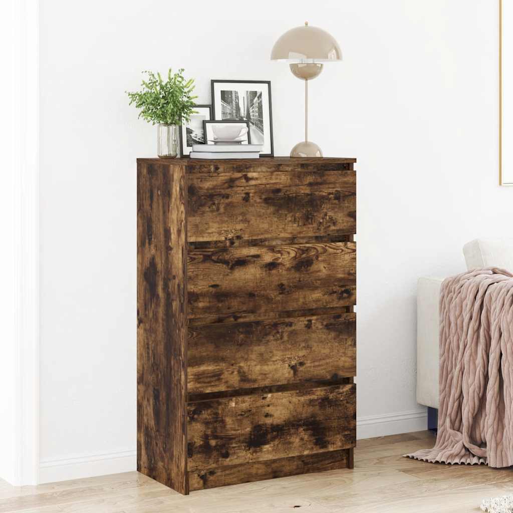 Kommode Røkt Eik 60x35x98,5 cm