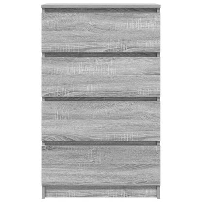 Kommode Sonoma Grå 60x35x98,5 cm