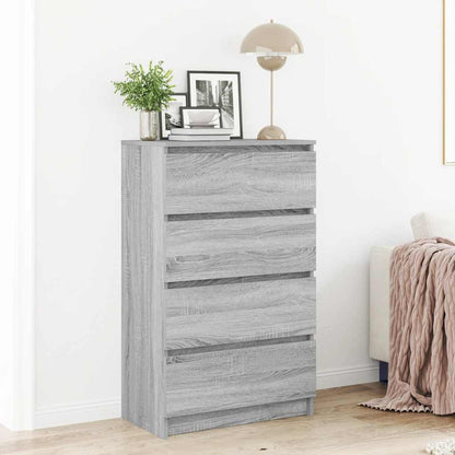 Kommode Sonoma Grå 60x35x98,5 cm