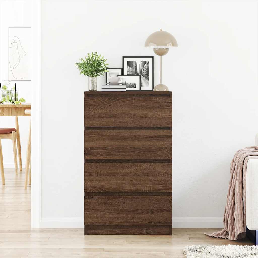 Kommode Brun Eik 60x35x98,5 cm