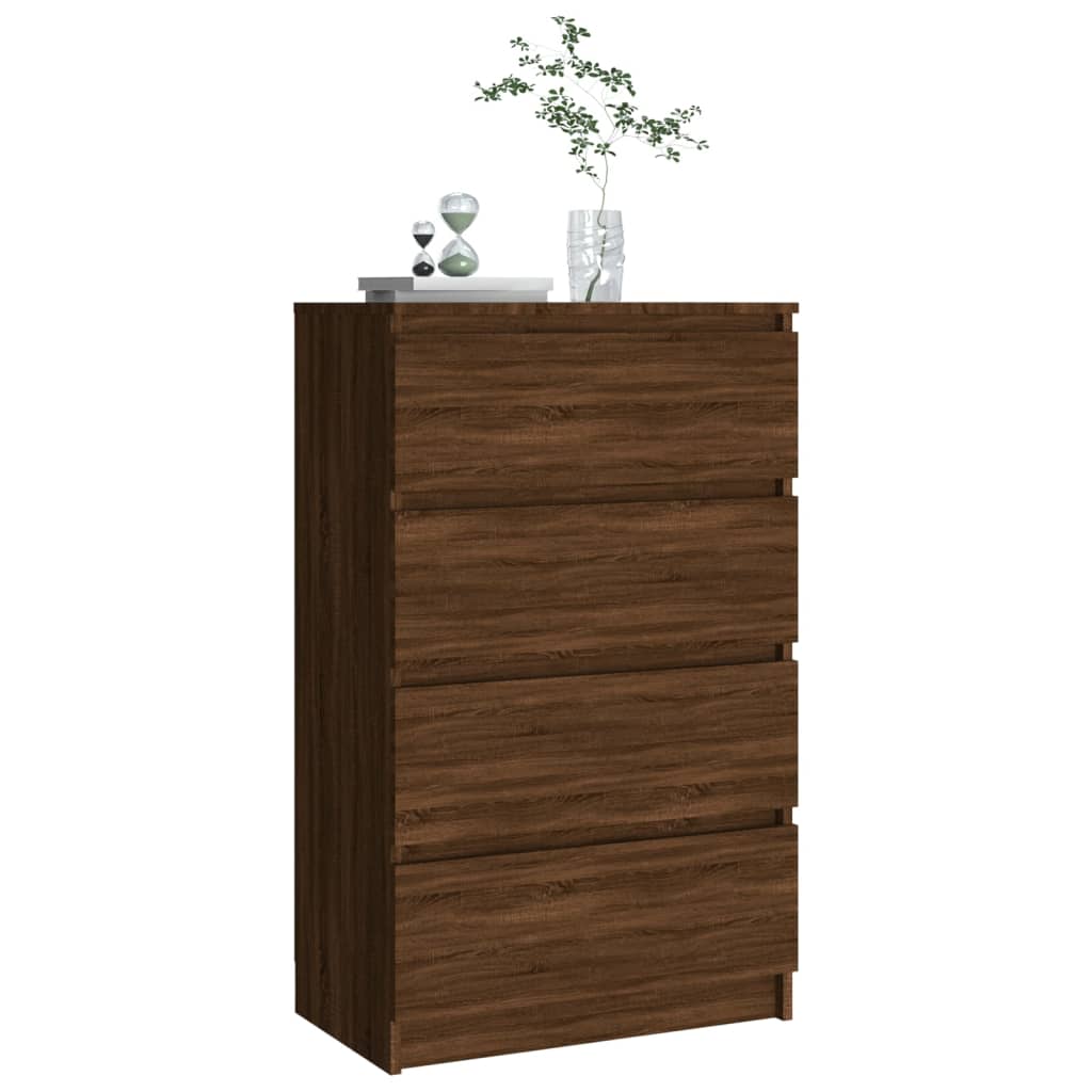 Kommode Brun Eik 60x35x98,5 cm