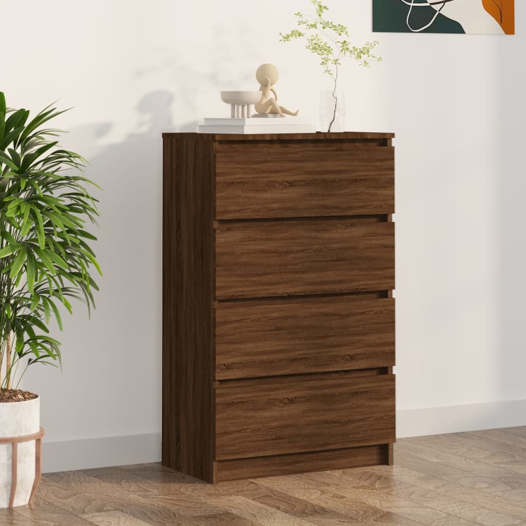 Kommode Brun Eik 60x35x98,5 cm