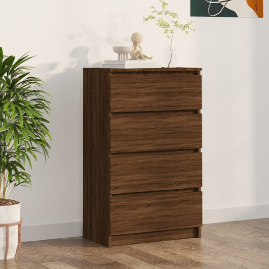Kommode Brun Eik 60x35x98,5 cm