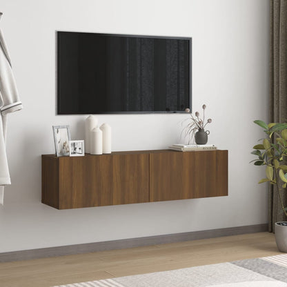 TV-Møbel Brun Eik TV-benk 120x30x30 cm