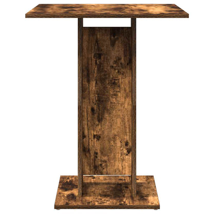 Bistrobord røkt eik 60x60x75 cm konstruert tre