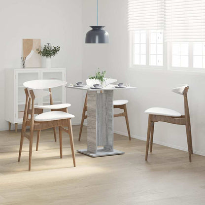 Bistrobord grå sonoma 60x60x75 cm konstruert tre