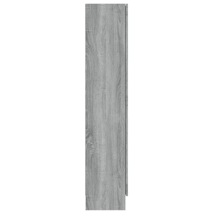 Vitrineskap Sonoma Grå 82,5x30,5x150 cm
