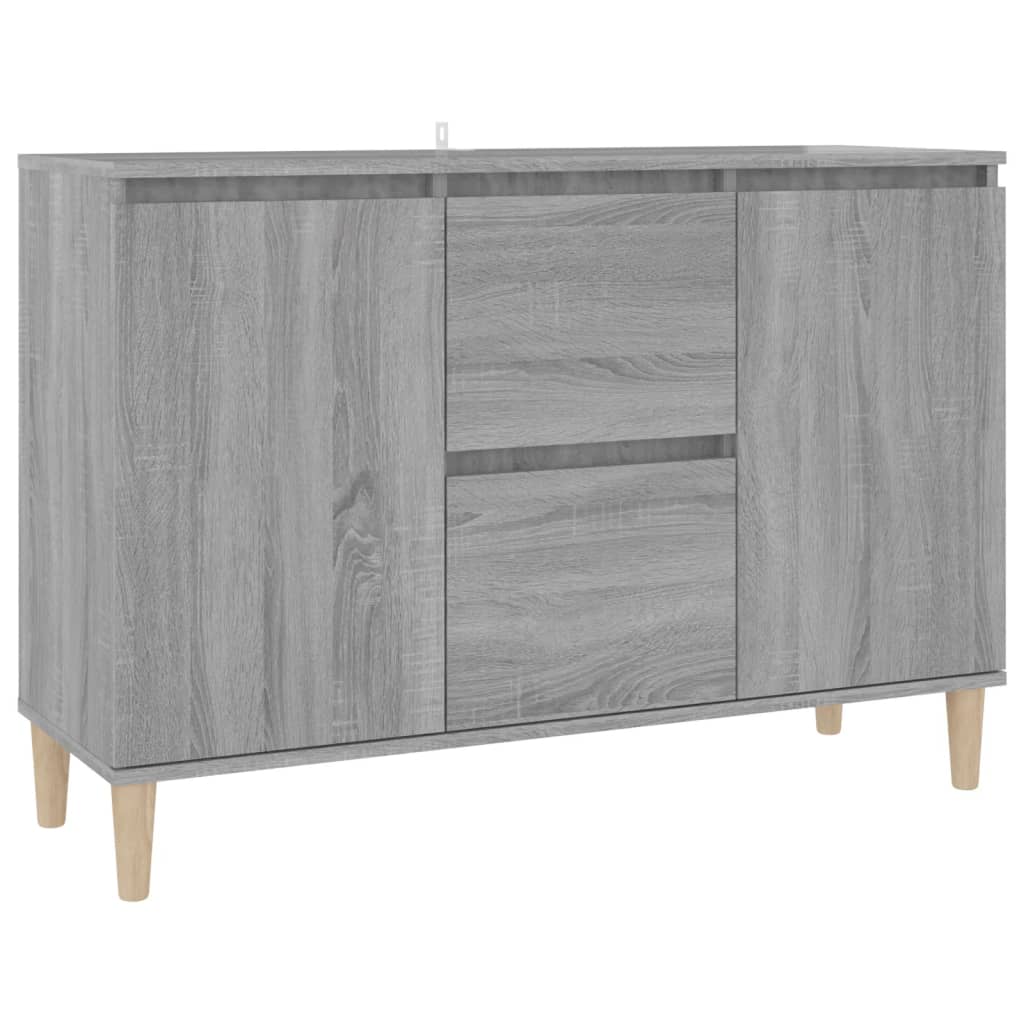 Skjenk Sonoma Grå 101x35x70 cm