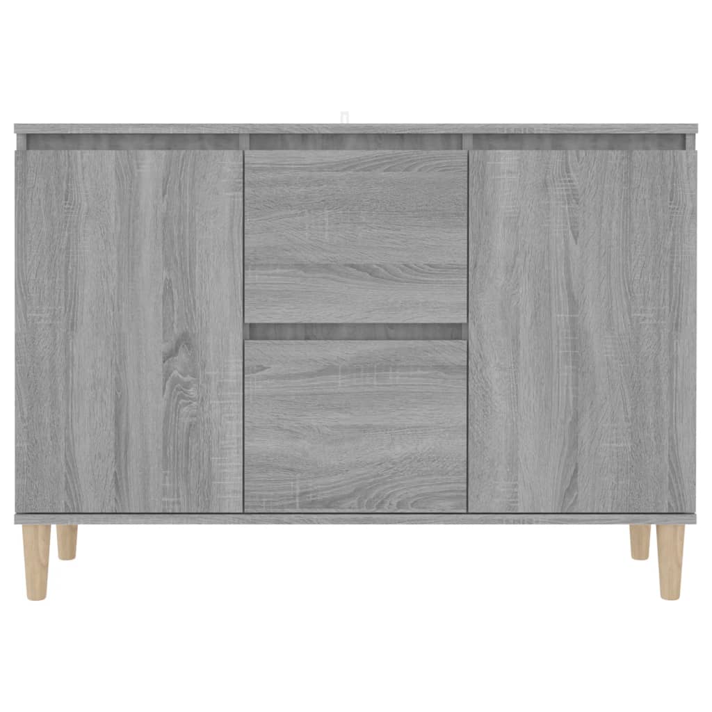 Skjenk Sonoma Grå 101x35x70 cm