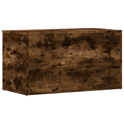 Oppbevaringskiste Røkt Eik 84x42x46 cm
