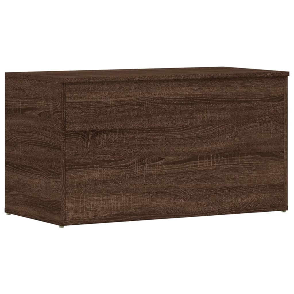 Oppbevaringskiste Brun Eik 84x42x46 cm
