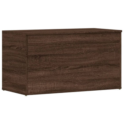 Oppbevaringskiste Brun Eik 84x42x46 cm