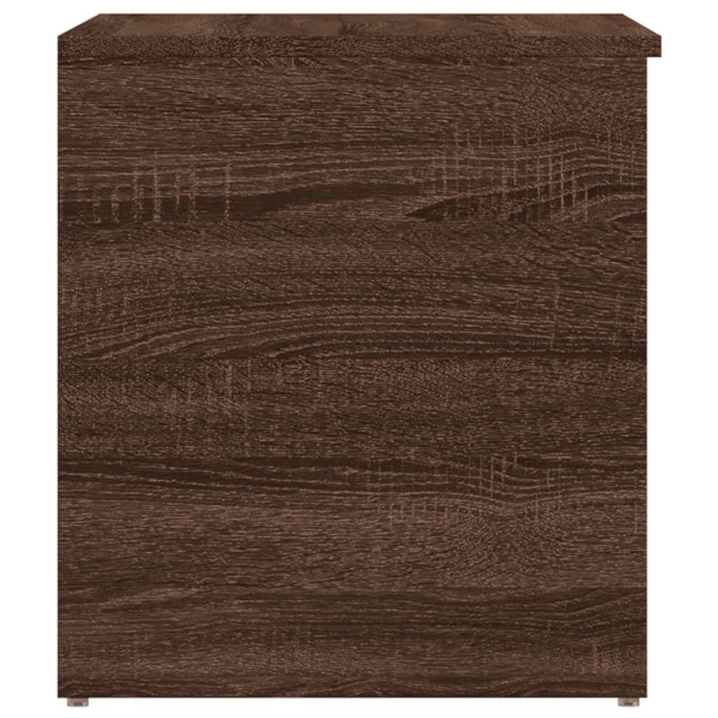 Oppbevaringskiste Brun Eik 84x42x46 cm