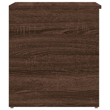 Oppbevaringskiste Brun Eik 84x42x46 cm