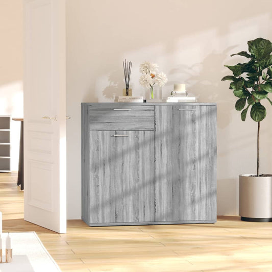 Skjenk Sonoma Grå 80x36x75 cm