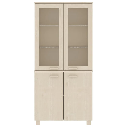 Skap Brun Honningbrun HAMAR heltre furu