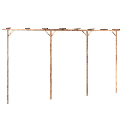 Pergola bambus 385x40x205 cm