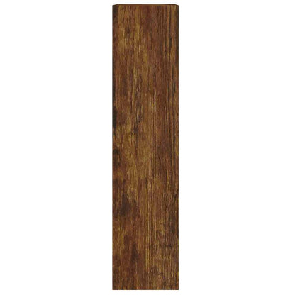 Skoskap Skohylle Skobenk Røkt Eik 63x24x103 cm