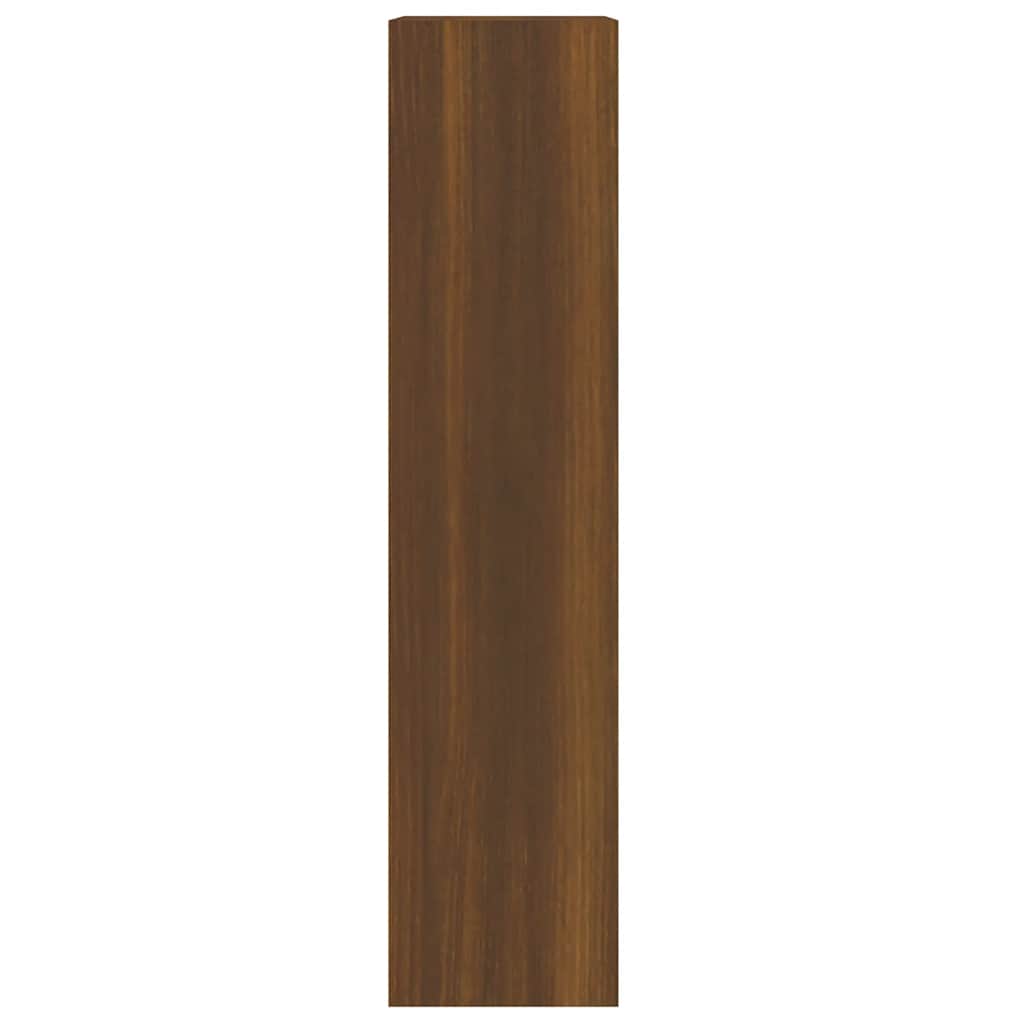 Skoskap Skohylle Skobenk Brun Eik 63x24x103 cm