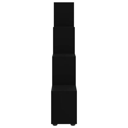 Bokhylle Svart 142 cm