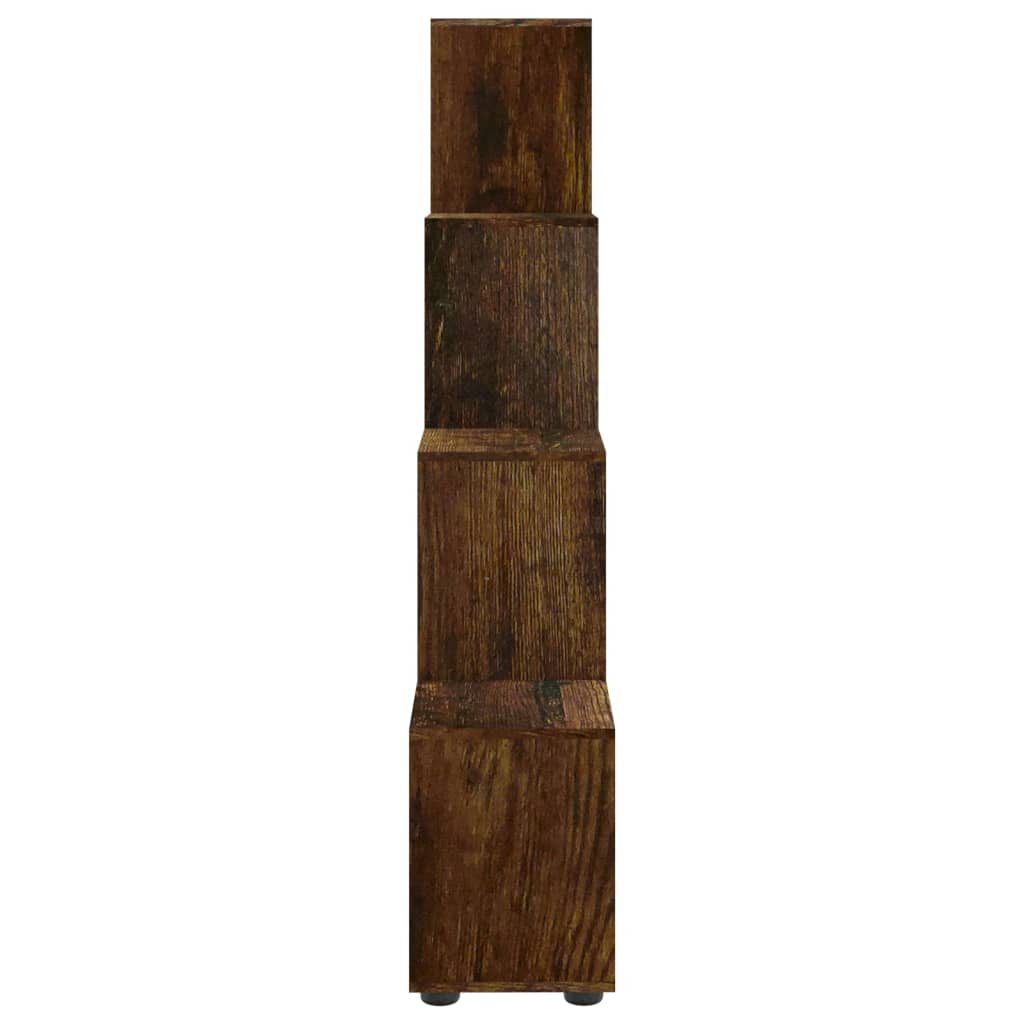 Bokhylle Røkt Eik 142 cm