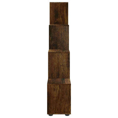Bokhylle Røkt Eik 142 cm