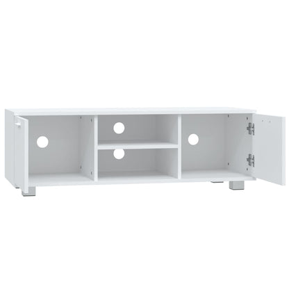 TV-Møbel Hvit TV-benk 120x40,5x35 cm