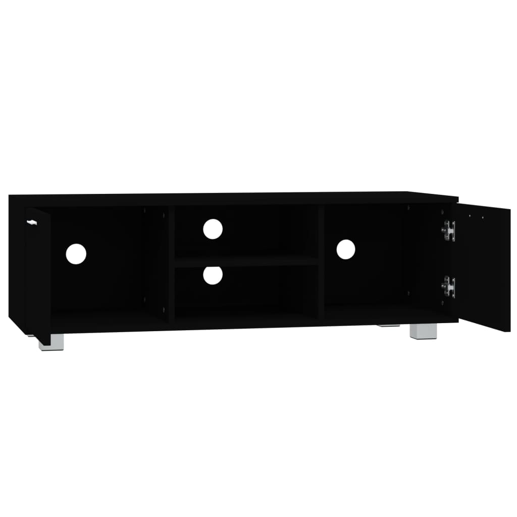 TV-Møbel Svart TV-benk 120x40,5x35 cm