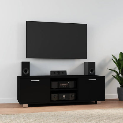TV-Møbel Svart TV-benk 120x40,5x35 cm