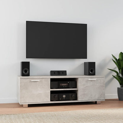 TV-Møbel Betonggrå TV-benk 120x40,5x35 cm