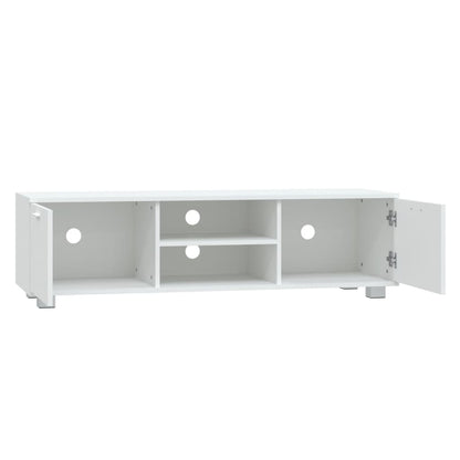 TV-Møbel Hvit TV-benk 140x40,5x35 cm