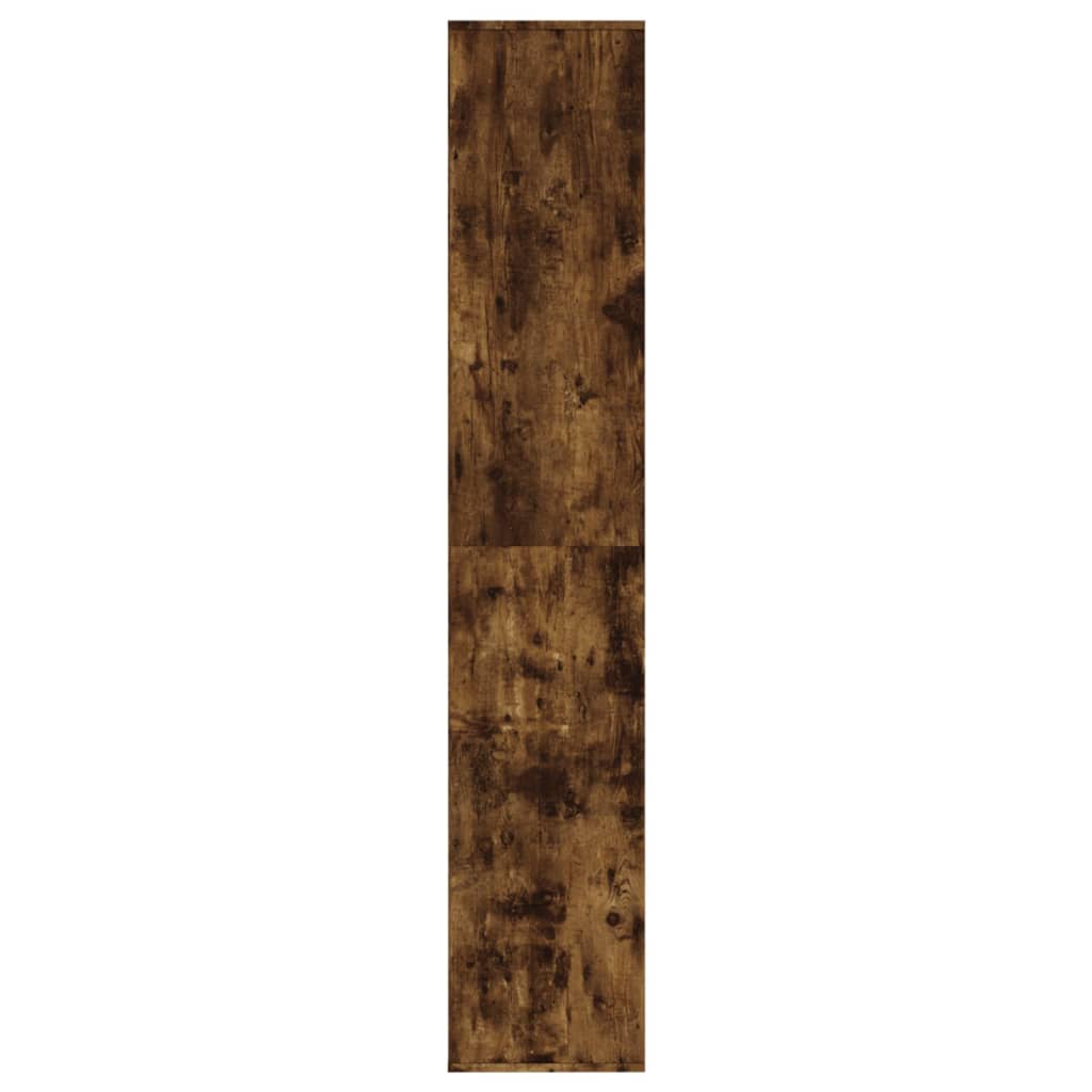 Skoskap Skohylle Skobenk Røkt Eik 54x34x183 cm