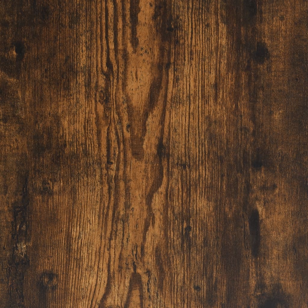 Skoskap Skohylle Skobenk Røkt Eik 54x34x183 cm