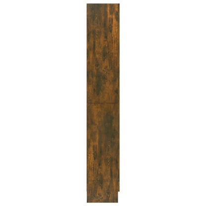 Vitrineskap Røyk Eik 82,5x30,5x185,5 cm