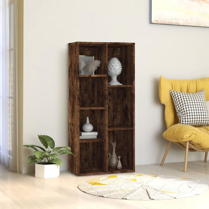 Bokhylle Røkt Eik 50x25x106 cm
